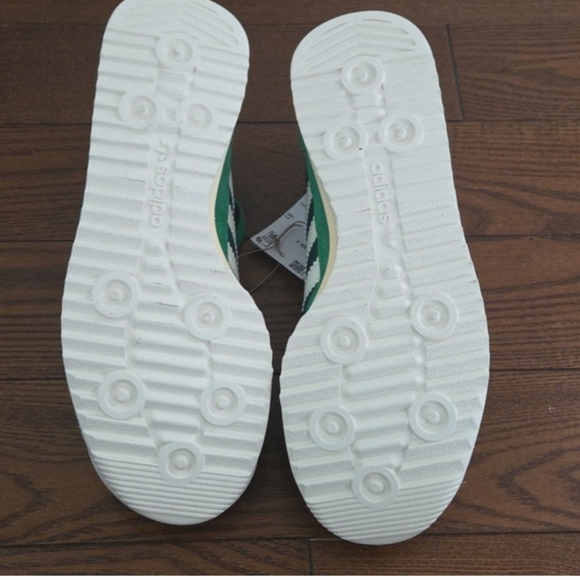 🆕️ Adidas SL 72 RS J Unisex Green and White Sneakers Size 5 - Picture 5 of 10